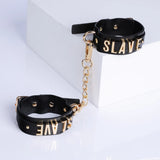 Set Bondage Slave <br> Collier, Menottes et Chevillères