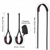 Sangles cuisses en PU à motif losange | BDSM Empire