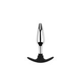 plug anal métal base ancre silicone