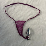 Plug Anal avec String Ajustable | BDSM Empire