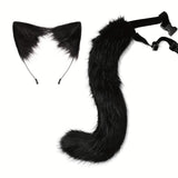 Oreilles de Loup et Queue <br> Fausse Fourrure