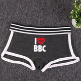 Shorty Coton Imprimé Cœur <br> Taille Basse