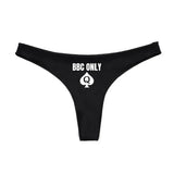 String Coton « BBC Only » <br> Symbole Pique de Dame