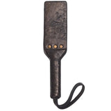 Cravache Paddle <br> Cuir Double Épaisseur 23,5 cm