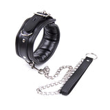 Set Bondage Matelassé <br> Menottes, Chevillères et Collier