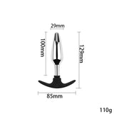 Plug Anal <br> Acier Base Silicone