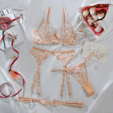 Ensemble broderie florale Serment : photo 7