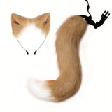 Oreilles de Loup et Queue <br> Fausse Fourrure