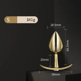 Plug Anal Bijou <br> Acier Doré