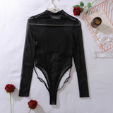 Body transparent manches longues Sillage : photo 7