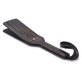 Cravache Paddle <br> Cuir Double Épaisseur 23,5 cm