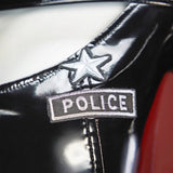 Tenue Policière Gothique Corset Vinyle