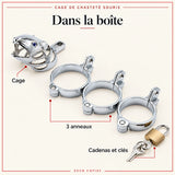 Cage de Chasteté   Souris — contenu