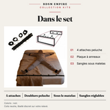 Attaches de Lit Peluche : carte du contenu, pièces numérotées et caractéristiques