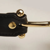 Bâillon Anneau Lèvres Dorées Abaisse-Langue : bâillon anneau doré en forme de lèvres, photo 6