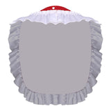 Bavoir Sissy Homme Brillant à Volants : bavoir brillant à volants imprimé pour homme, photo 8