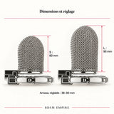 Cage en maille métallique : dimensions