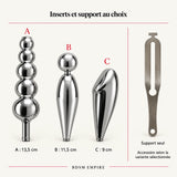 Ceinture cœur et inserts A/B/C : inserts
