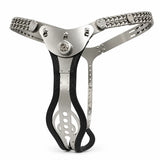 Ceinture acier et chaîne de taille : ceinture noire