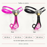 Ceinture cœur et inserts A/B/C/D : tailles