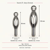 Ceinture cœur et inserts A/B/C/D : inserts d