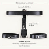 Ceinture PU : modèles 1 et 2 : dimensions modele 1