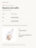 Armbinder Lacé à Sangles d'Épaules : détails, dimensions et repères de taille