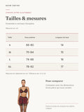 Ensemble à carreaux Discipline : guide des tailles
