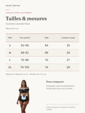 Ensemble soubrette Rituel : guide des tailles