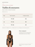 Body à brides croisées Ascendant : guide des tailles
