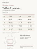 Body dentelle ouvert Innocence : guide des tailles