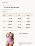 Nuisette dentelle À huis clos : guide des tailles