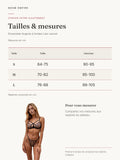 Ensemble lingerie à brides Lien secret : guide des tailles