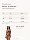 Ensemble dentelle taille haute Enclave : guide des tailles