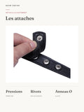 Harnais Homme Croix Cloutée : détails et ajustement