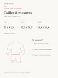 Ensemble Harnais Corps Marron : tailles et mesures