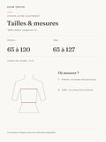 Harnais Homme Intégral à Œillets : tailles et mesures