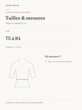 Harnais Collier et Taille Noir : tailles et mesures