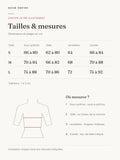 Body Résille Gants et Jarretelles : tailles et mesures