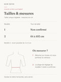 Ceinture Harnais à Chaînes en Cascade : guide des tailles et mesures en centimètres