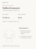 Harnais Bretelles Double Ceinture Marron : guide des tailles et mesures en centimètres
