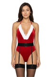 Tenue bunny de Noël Révérence : photo portée sur fond blanc