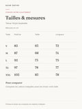 Tenue Vinyle  Soubrette : guide des tailles