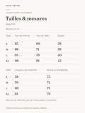 Body PVC : guide des tailles