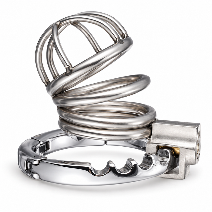 Cage de Chasteté  Métal Aluminium — Visuel de présentation
