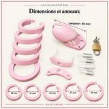 Cage de Chasteté   Rose — dimensions