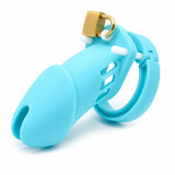 Cage de Chasteté   Silicone — packshot bleu