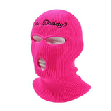 Cagoule Brodée Yes Daddy 3 Trous : cagoule en maille brodée Yes Daddy, photo 8