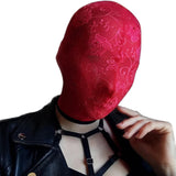 Cagoule Dentelle ou Unie, 7 Modèles : cagoule en dentelle portée, photo 3