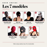 Cagoule Dentelle ou Unie, 7 Modèles : les 7 modèles